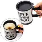 Go İthalat Karıştırıcı Özellikli Mikser Kupa Bardak Self Stirring Mug (4738)