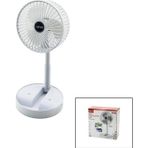 Go İthalat MASA ÜSTÜ VANTİLATÖR USB ŞARJLI KATLANIR FAN=16.4CM - UZAYAN AYAK=12.5-19CM 180 DERECE DÖNEBİLEN TEL