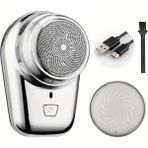 Go İthalat Mini Shaver Sıfır Sakal Taşınabilir Şarjlı Tıraş Makinesi Ipx6 Korumalı (5582)