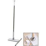 Go İthalat Otomatik Bez Değiştiren Mop Sap Çek=bez Bırak - Sap It=bez Tut 360° BAŞLIK=9.5X25CM- SAP:115CM (784)
