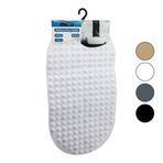 Go İthalat OVAL - PLASTİK KABARTMA TOP DESENLİ - RENKLİ 63PCS VANTUZLU KAYDIRMAZ BANYO - KÜVET PASPASI 34X65CM (5250)
