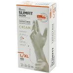 Go İthalat Reflex Slimfit Glove KOD-028 L-Xl Krem Pudrasız Muayene Eldiven 100LÜ (5263)