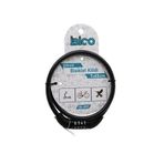 Go İthalat ŞİFRELİ EKO - İNCE BİSİKLET KİLİT ÇELİK TEL SİYAH ŞEFFAF KILIF 7MMX65CM (5365)