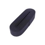 Go İthalat Siyah - 4cm Paça Lastik Yassı Geniş 10MT. (5468)