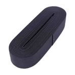 Go İthalat Siyah - 4cm Paça Lastik Yassı Geniş 10MT. (5517) - Renkli