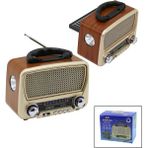 Go İthalat Solar Panelli - Fenerli USB Şarj Bluetooth Ibreli Fm Radyo Mp3 USB - Tf Player 4.5V In- Aux In Jack RT-819 (4738)