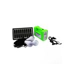 Go İthalat Solar Seyyar Panelli Powerbankli El Feneri + 3 Parça Ampul Kablolu Şarjlı Fener - El Feneri