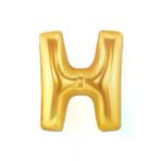 Go İthalat TYC90D34BE160F7717B815400 H Harf Folyo Balon Altın Renk 40 Inç (4457)