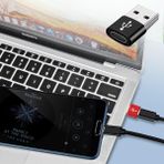 Go İthalat Usb'den Type-C 'ye Dönüştürücü Adaptör Veri Aktarımı Sağlayıcı Şarj Data Çevirici (784)