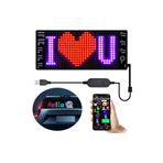 Go İthalat USBLİ KAYAN YAZI LED TABELA 7X17CM (5042)