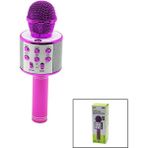 Go İthalat Wireless Mikrofon Karaoke - Hoparlör USB Şarjlı USB - Tf - Aux Renkli Krom Kaplama PİL:800MAH - Dc 5V Bls-25 (5440)