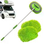 Go ithalat Yedek Mikrofiber Bezli Oto Yıkama Mop Seti (4745)