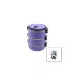 Go İthalat ZH00000314-MD Lila 3Lü Sefer Tasi Saklama Kabi 1.8Lt