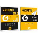 Go Max Tyt Matematik Max Öğreten Soru Fasikülleri + Tyt Ayt Geometri Soru Bankası 2'li Set Video Çözümlü Akıllı Tahta Uyumlu Üniversite Hazırlık Kaynak Kitap