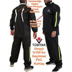 go out Motorcu Yağmurluk Max, (REFLEKTÖRLÜ) %100 Su Geçirmez PVC Kumaş ve Fermuar TÜBİTAK onaylı