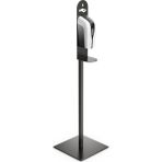 Go Sensör 1 Lt Metal- Siyah Otomatik Sensörlü Sabun Makinesi ve Dezenfektan Standı