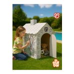 Go Toys İlk Oyun Evim XXL Boy Dayanıklı Karton Boyama Aktivite Evi Boyama Evi Shopist