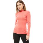 Go Veform Kadın Balıkçı Yaka Uzun Kollu Bluz Pembe ZN5044