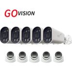 Go Vision 10 Adet 2mp Ahd Güvenlik Kamerası – Full Hd, Gece Görüşlü