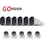 Go Vision 12 Adet 2mp Ahd Güvenlik Kamerası – Full Hd, Gece Görüşlü