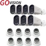 Go Vision 15 Adet 2mp Ahd Güvenlik Kamerası – Full Hd, Gece Görüşlü