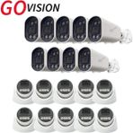 Go Vision 19 Adet 2mp Ahd Güvenlik Kamerası – Full Hd, Gece Görüşlü