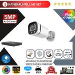 Go Vision 1'li 2mp Ahd Güvenlik Kamera Seti – Full Hd, Gece Görüşlü, Kayıt Cihazı Dahil - yok