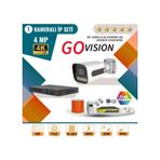 Go Vision 1'li 4mp 4k Ultra Hd Ip Güvenlik Kamera Seti Gece Görüşlü, Dış Mekan Uyumlu 8697427079775