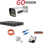 Go Vision 1'li 5mp 4K Ultgo Ra Hd Ip Güvenlik Kamera Seti (Gece Görüşlü, Dış Mekan Uyumlu GOVISION2000 - Yok