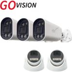 Go Vision 5 Adet 2mp Ahd Güvenlik Kamerası – Full Hd, Gece Görüşlü