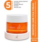 Goaje Skincare Sensitive Care Cica Cream, Hassas Ciltler için Centella Bazlı Nemlendirici Krem, 50 ml