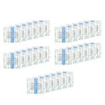 Göbek Düğmesi için 30 adet Hint Yağı Paketi Sarma, 2.35x2.75 inç Kendinden Yapışkanlı Organik Pamuk Tek Kullanımlık Hint Yağı Wrap Yamalar Göbek, Yüksek Emici