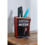 Gobo Atatürk'ün Nutuk Kitabı Şeklinde Kalemlik 10 x 8 cm