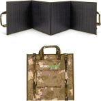 goboenergy 120W Katlanabilir Güneş Paneli Kamuflaj | Taşınabilir Solar Çanta Panel
