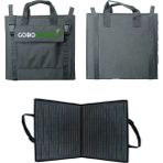 goboenergy 50W Katlanabilir Çanta Tipi Solar Güneş Panel Seti Hafif ve Taşınabilir Enerji Çözümü