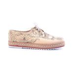 Goby HSB1901 Patterned Skull Kadın Sneaker Ayakkabı