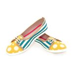 Goby LCS3006 Striped and Dots Kadın Sneaker Ayakkabı