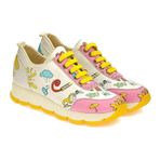 Goby SPS100 Desenli Kadın Sneaker Ayakkabı