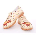 Goby TMK5503 Butterfly And Dots Oxford Renkli Ayakkabı