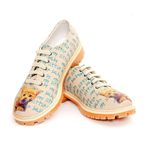 Goby TMK6501 Renkli Little Cat Kadın Oxford Ayakkabı