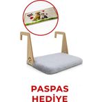 Gobypet Peluş Kalorifer Petek Radyatör Yatağı Kedi Geniş Kedi-Köpek Kalorifer Yatağı, Hediye Paspas