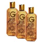 Goccia Shimmer Bronzer 150ml Simli Bronzlaştırıcı – Cildinizde Parlayan Güzellik, Işıltınızı Yansıtın (3 paketi)