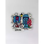 Göcek Temalı Polyester Kabartmalı Magnet 7 X 6,5 Cm – Şehir Magneti Dekoratif Hediyelik Buzdolabı Süsü (Kod:1246)