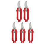 Göcen ( 5 Adet ) Eğri Uçlu Narenciye Üzüm Bağ Budama Makası18.5 Cm