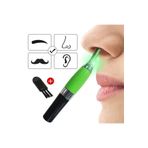 Goceng Mioro Touch Yanak Kıl Alma Makinesi Oynar Başlı Kaş Bıyık Yanak Kıl ve Tüy Alma Yeşil Pilli