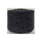 göçer Çanta İpi / Örgü İpi %100 pamuk füme 3mm+6mm iri pullu koyu füme el örgü ipi 200 gr