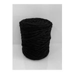 göçer Örgü İpi Kadife siyah polyester 0,5mm görsel net 300 gr