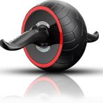 GODBOD Çekirdek Egzersizler için Ab Roller Tekerlek - Kaymaz Ergonomik Kulplu Ultra Geniş Fitness Silindiri, Otomatik Ribaund Tasarımı, Abs için Ev Spor Salonu Ekipmanları, Kuvvet Antrenmanı ve Karın