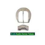 Goderi 3 Cm Kadın Kemer Tokası=Toka-Kdn-3Cm 30 Mm
