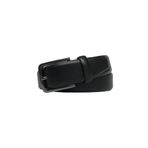 GoDeri Hakiki Deri Siyah Klasik Kumaş Pantolon Kemeri 3.5 Cm DK-2929
